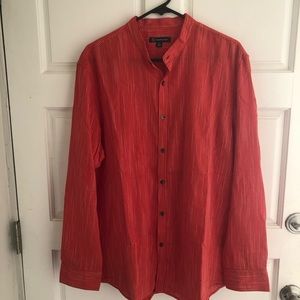 Men’s Nehru collared shirt